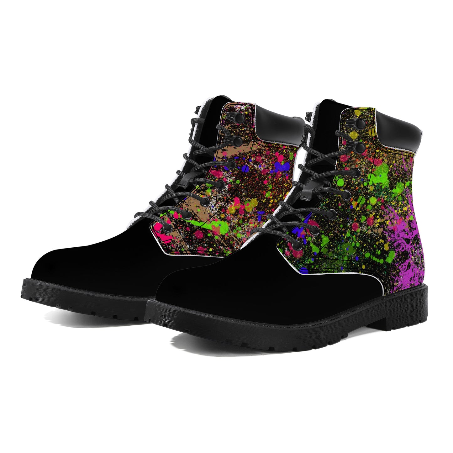 Synthetic Leather Boots "the artist"