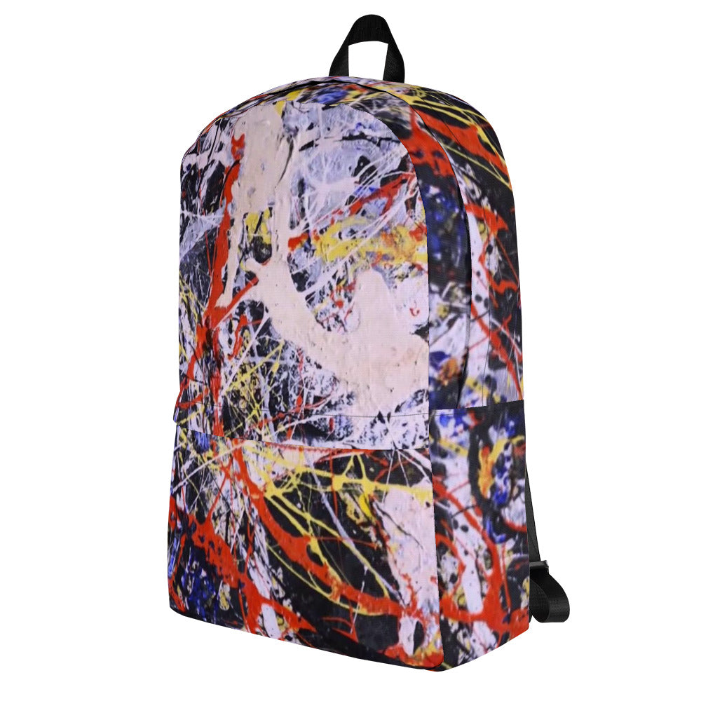 Backpack "blue poles"