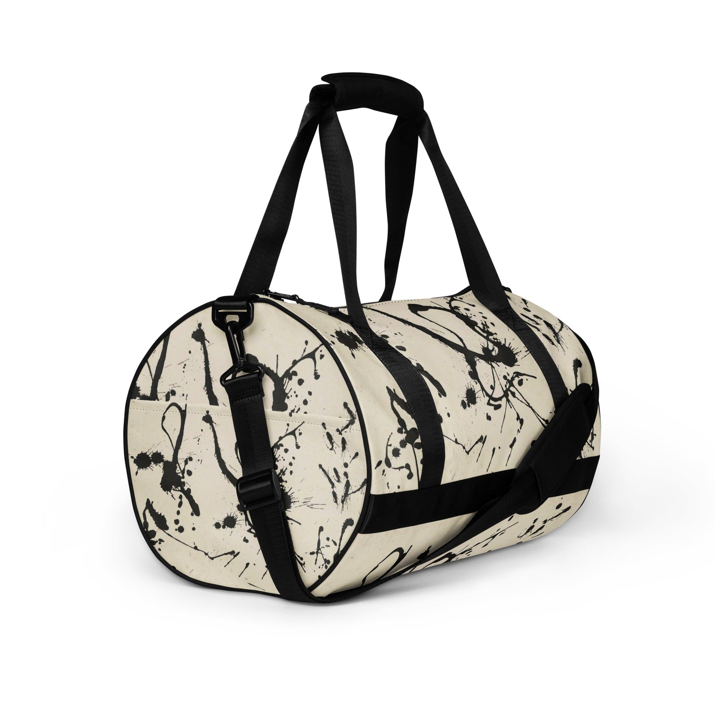 Pollock-style gym bag