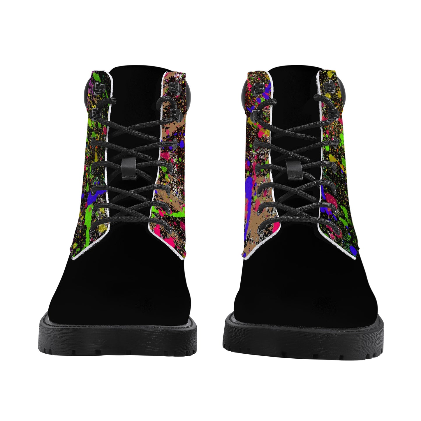 Synthetic Leather Boots "the artist"