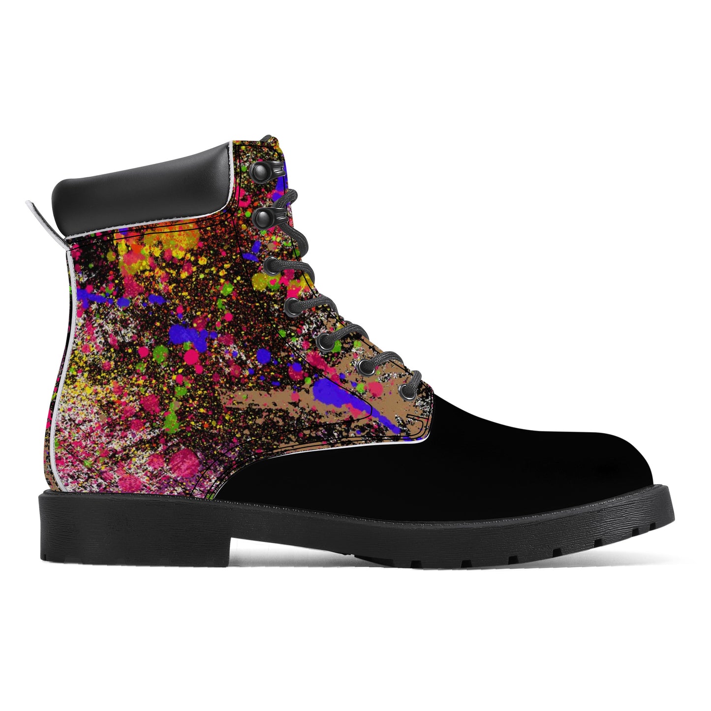 Synthetic Leather Boots "the artist"